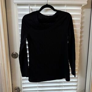 No Boundaries Black Long Sleeve Crewneck Top